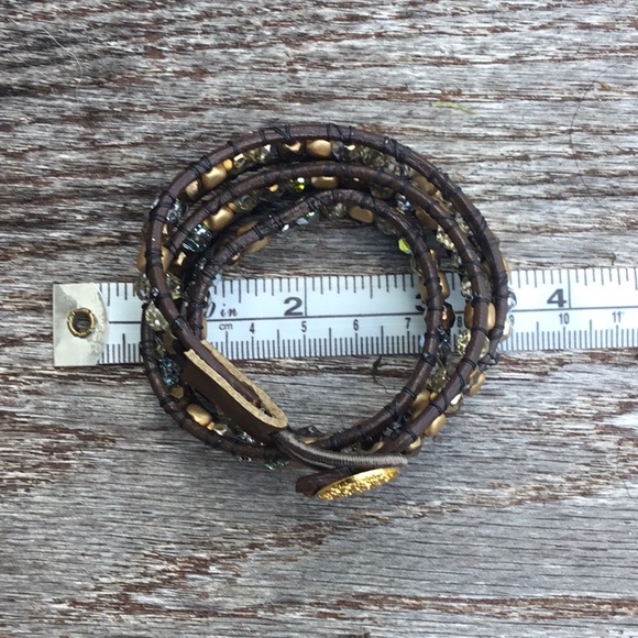 🍁 Earth tones wrap Bracelet - Picture 5 of 5